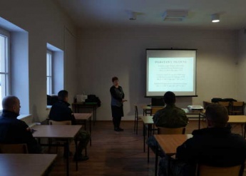 Spotkanie środowiskowe z żołnierzami z 6 Batalionu Dowodzenia w Krakowie. 