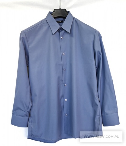 Koszula koloru stalowego  