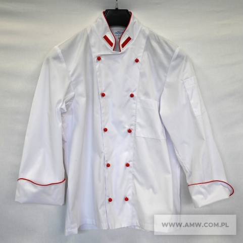 Strój kucharza (spodnie,bluza,fartuch,czapka) 