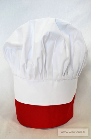 Strój kucharza (spodnie,bluza,fartuch,czapka) 