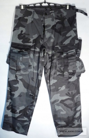 Spodnie do munduru pracownika ochrony do półbutów 