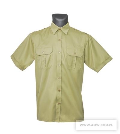 Koszulobluza z krótkim rękawem kol. khaki 