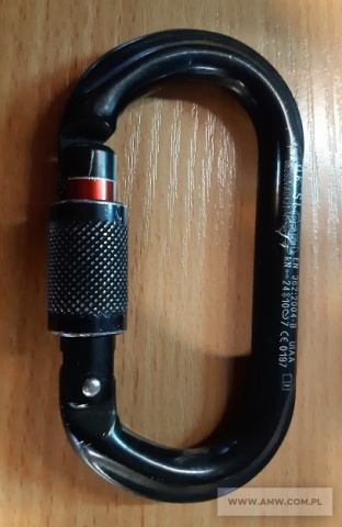 Karabinek PETZL OK SCREW LOCK 
