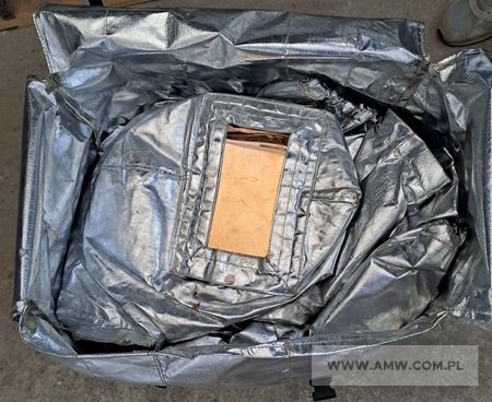 Ubranie specjalne żaroodporne IZO-TERM (uszkodzone) 