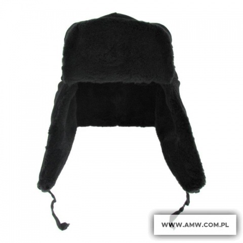 Czapka futrzana wojsk lotniczych kol. czarny 