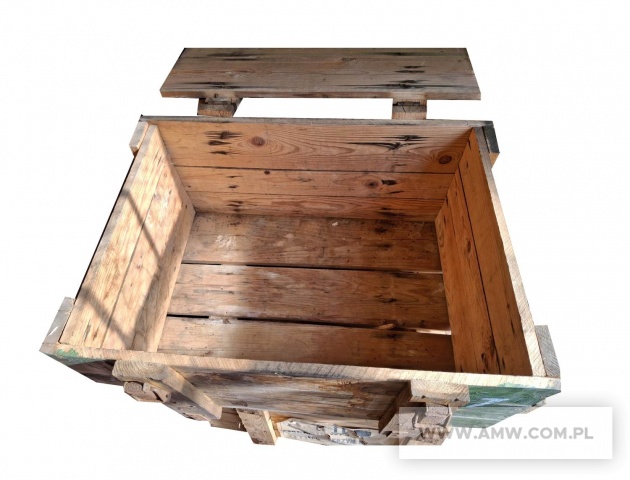 Skrzynia drewniana specjalna na maski MP-4 (740x520x350) 