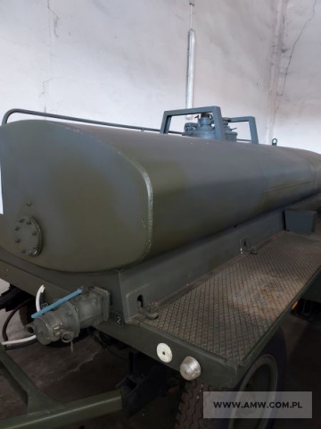 Cysterna paliwowa 4M3 na przyczepie Autosan D-46A CP-4 