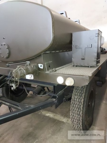 Cysterna paliwowa 4M3 na przyczepie Autosan D-46A CP-4 