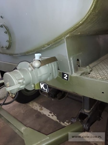 Cysterna paliwowa 4M3 na przyczepie Autosan D-46A CP-4 