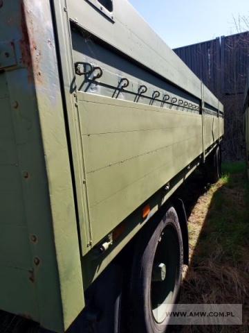 Przyczepa transportowa dużej ładowności D-659 ZASŁAW 