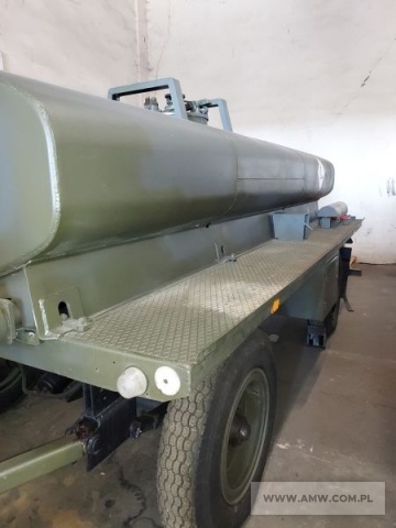 Cysterna paliwowa 4M3 na przyczepie Autosan D-46A CP-4 