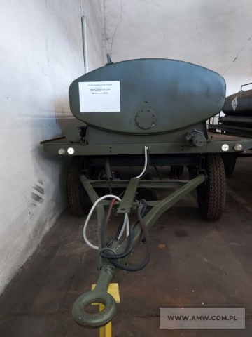 Cysterna paliwowa 4M3 na przyczepie Autosan D-46A CP-4 