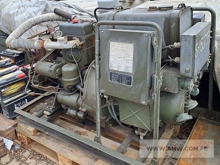 Zespół spalinowo-elektryczny PAD-8-3/400/R (8 kW, 400 V, 50 Hz) na ramie 