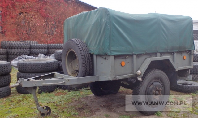 Przyczepa transportowa małej ładowności 1,5 t 