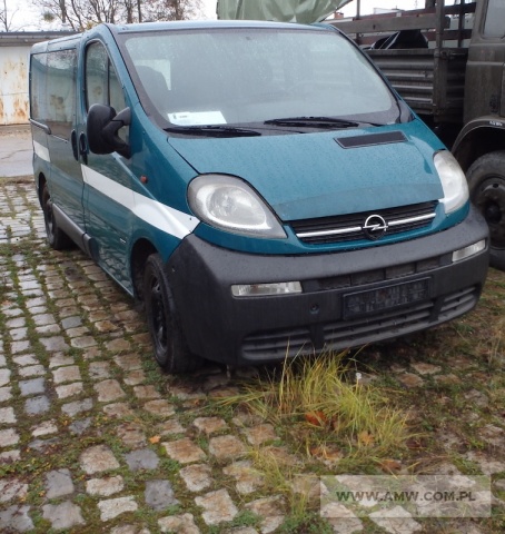 Samochód ogólnego przeznaczenia OPEL F7 VIVARO 1,9 TDI 