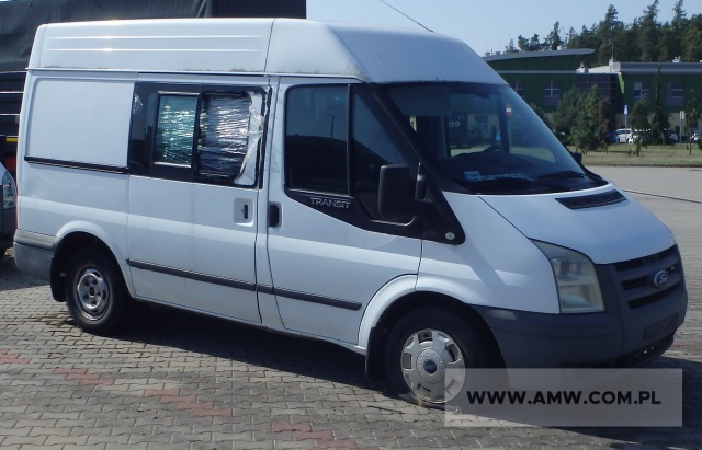 Samochód ogólnego przeznaczenia małej ładowności FORD TRANSIT 280S TDCI (uszkodzona szyba zabudowy) 
