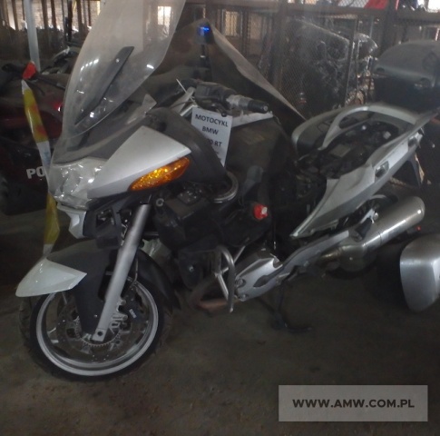 Motocykl BMW R1200 RT (niekompletny, przebieg: 37 013 km) 