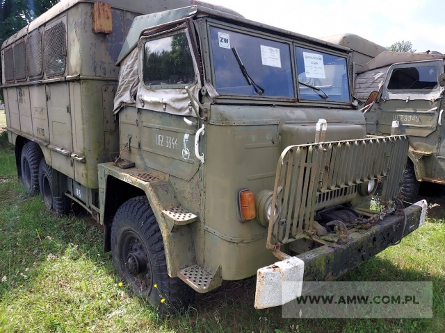 Autobus Sztabowy AS-2 na samochodzie STAR-660M2 (bez wyposażenia, z wyciągarką) 
