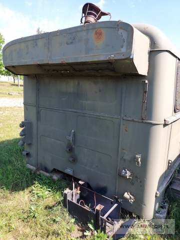 Nadwozie 117/AUM/PSŁ-2M/S (z częściowym wyposażeniem), w tym m.in.: dwa ZSE PAB 2-1/230 do PSŁ-2M (2 kW, 230 V, 50 Hz) itp. 