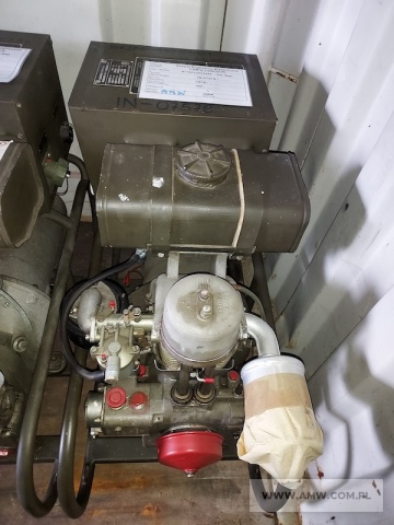 Zespół spalinowo-elektryczny PAB-2-1/230/01/R (2 kW, 230 V, 50 Hz) na ramie 