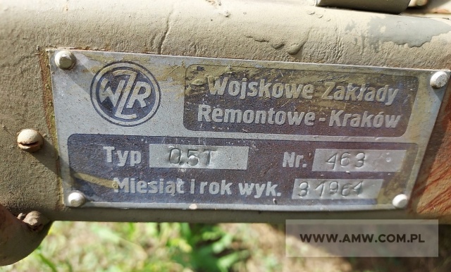Elektrownia oświetleniowa EO-4 (z częściowym wyposażeniem) z PAB-4-1-230-P (4 kW, 230 V, 50 Hz) na przyczepie 1-os (ładowność 0,5 t) 
