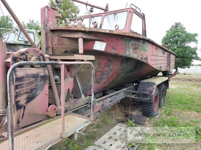 Kuter holowniczy KH-200 na przyczepie 2-os. PKH-200 (ład. 4,2 t) 