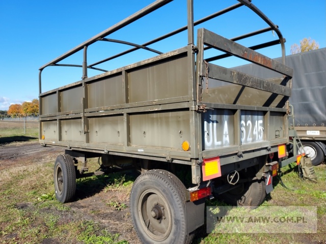 Przyczepa transportowa średniej ładowności D-46 (ładowność 3500 kg) 