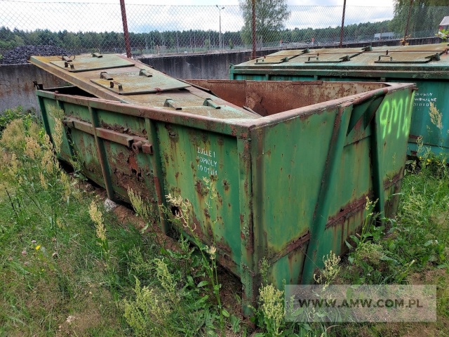 Pojemnik KP-7 3680x1770x1560 mm - pakiet zawierający 7 szt. 