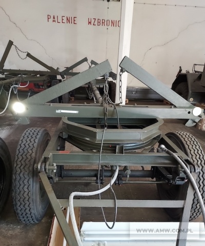 Przyczepa dłużycowa 2-os. typ PK4 (ładowność 4000 kg) 
