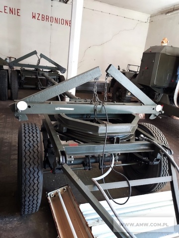 Przyczepa dłużycowa 2-os. typ PK4 (ładowność 4000 kg) 