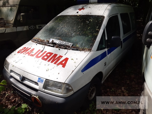 Samochód sanitarny FIAT SCUDO 1,9 (bez wyposażenia) 