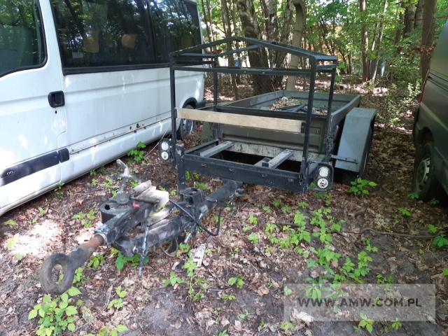 Przyczepa transportowa małej ładowności NIEWIADÓW B1 1500 13B (ładowność 900 kg) 