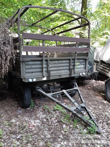 Przyczepa transportowa średniej ładowności AUTOSAN D-46 (2-osiowa, nośność 3 500 kg) 