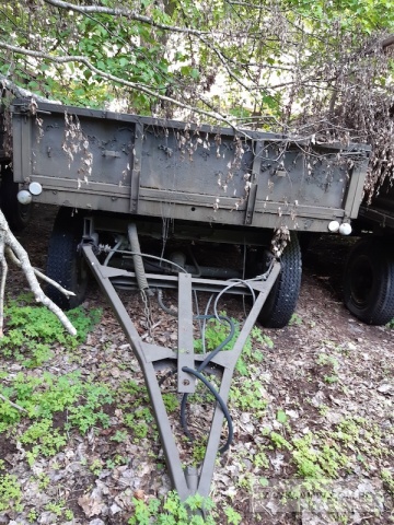 Przyczepa transportowa średniej ładowności AUTOSAN D-46 (2-osiowa, nośność 3 500 kg) 