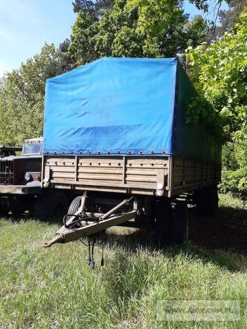 Przyczepa transportowa dużej ładowności AUTOSAN P-4 / D-616 (2-osiowa, nośność 11 500 kg) 