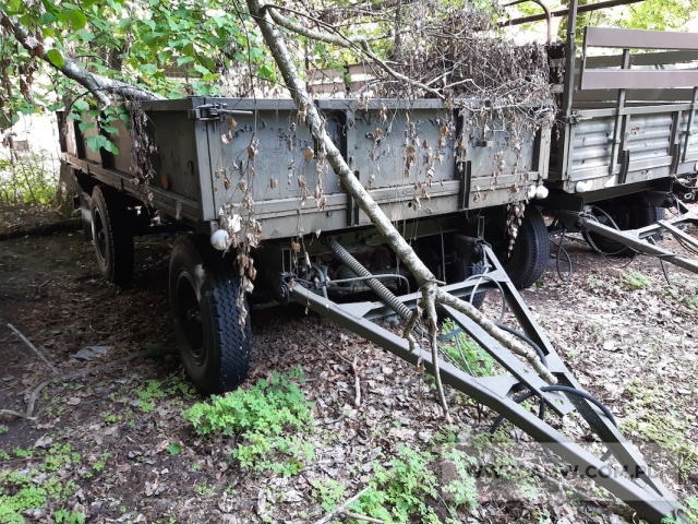 Przyczepa transportowa średniej ładowności AUTOSAN D-46 (2-osiowa, nośność 3 500 kg) 