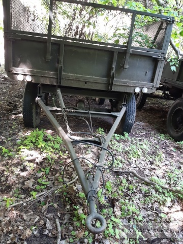 Przyczepa transportowa średniej ładowności AUTOSAN D-46 (2-osiowa, nośność 3 500 kg) 