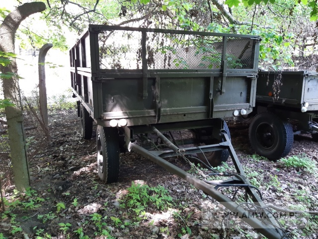 Przyczepa transportowa średniej ładowności AUTOSAN D-46 (2-osiowa, nośność 3 500 kg) 