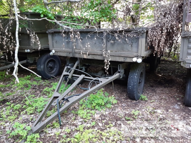 Przyczepa transportowa średniej ładowności AUTOSAN D-46 (2-osiowa, nośność 3 500 kg) 
