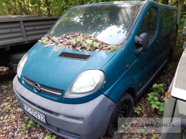 Samochód ogólnego przeznaczenia OPEL F7 VIVARO 1,9 TDI 
