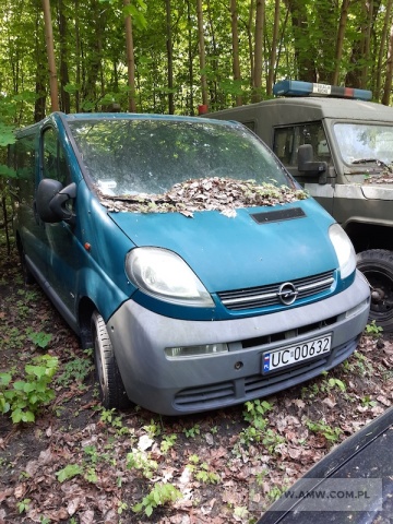 Samochód ogólnego przeznaczenia OPEL F7 VIVARO 1,9 TDI 