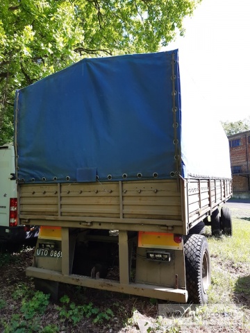 Przyczepa transportowa dużej ładowności AUTOSAN P-4 / D-616 (2-osiowa, nośność 11 500 kg) 