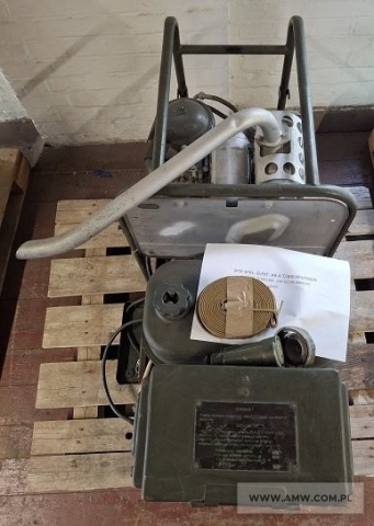 Zespół spalinowo-elektryczny AB-4-T/400-M1/R (4 kW, 400 V, 50 Hz) na ramie 