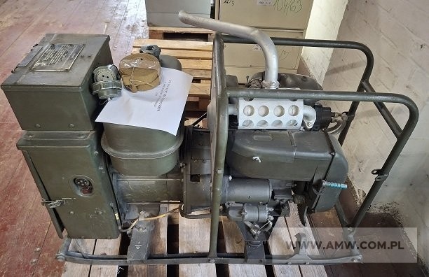 Zespół spalinowo-elektryczny AB-4-T/400-M1/R (4 kW, 400 V, 50 Hz) na ramie 