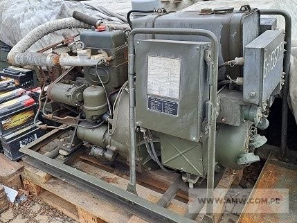 Zespół spalinowo-elektryczny PAD-8-3/400/R (8 kW, 400 V, 50 Hz) na ramie 