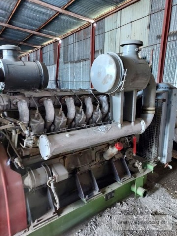 Agregat prądotwórczy WOLA 4ZPP-250 (200kW, 3x400V, 50Hz) na ramie 