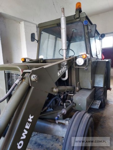 Koparko-ładowarka K-162 na ciągniku kołowym (OSTRÓWEK) 