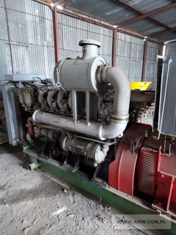 Agregat prądotwórczy WOLA 4ZPP-250 (200kW, 3x400V, 50Hz) na ramie 