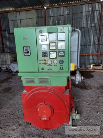 Agregat prądotwórczy WOLA 4ZPP-250 (200kW, 3x400V, 50Hz) na ramie 