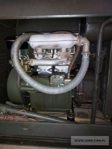 Polowa stacja zasilania do SKN-6 4KVA (4kW, 3x380V, 50Hz) na ramie 